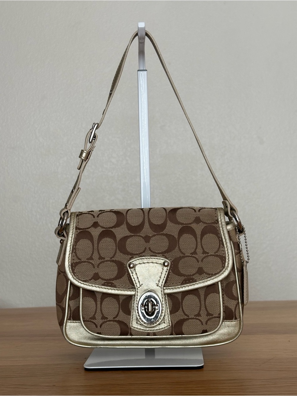 Coach Turnlock Shoulder Bag